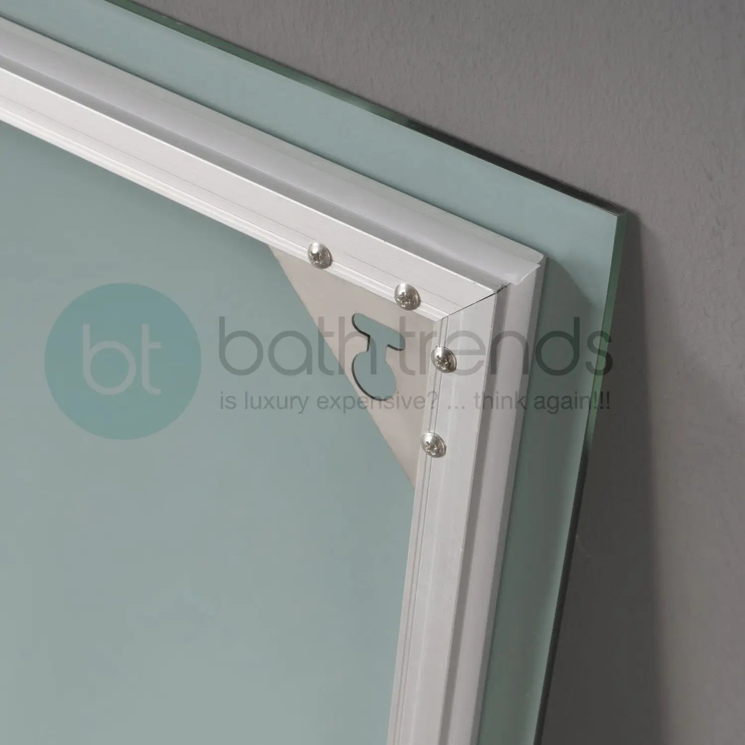 Aquamoon 7399 LED Bathroom Mirror 72" x 36" Wall Mounted With Bottom Front Touch On/Off Switch 6000K High Lumen