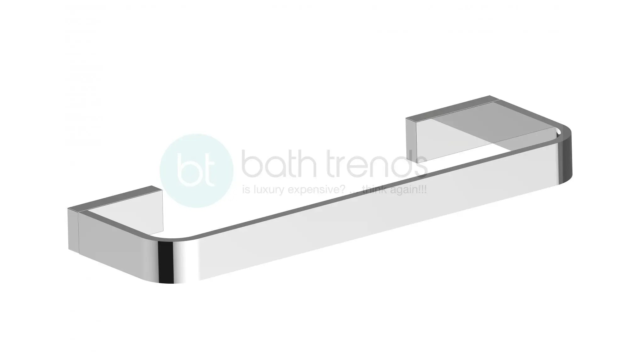 Aquamoon A30 Hand Towel Bar 11.75" Wall Mounted Accessory Brushed Nickel Finish