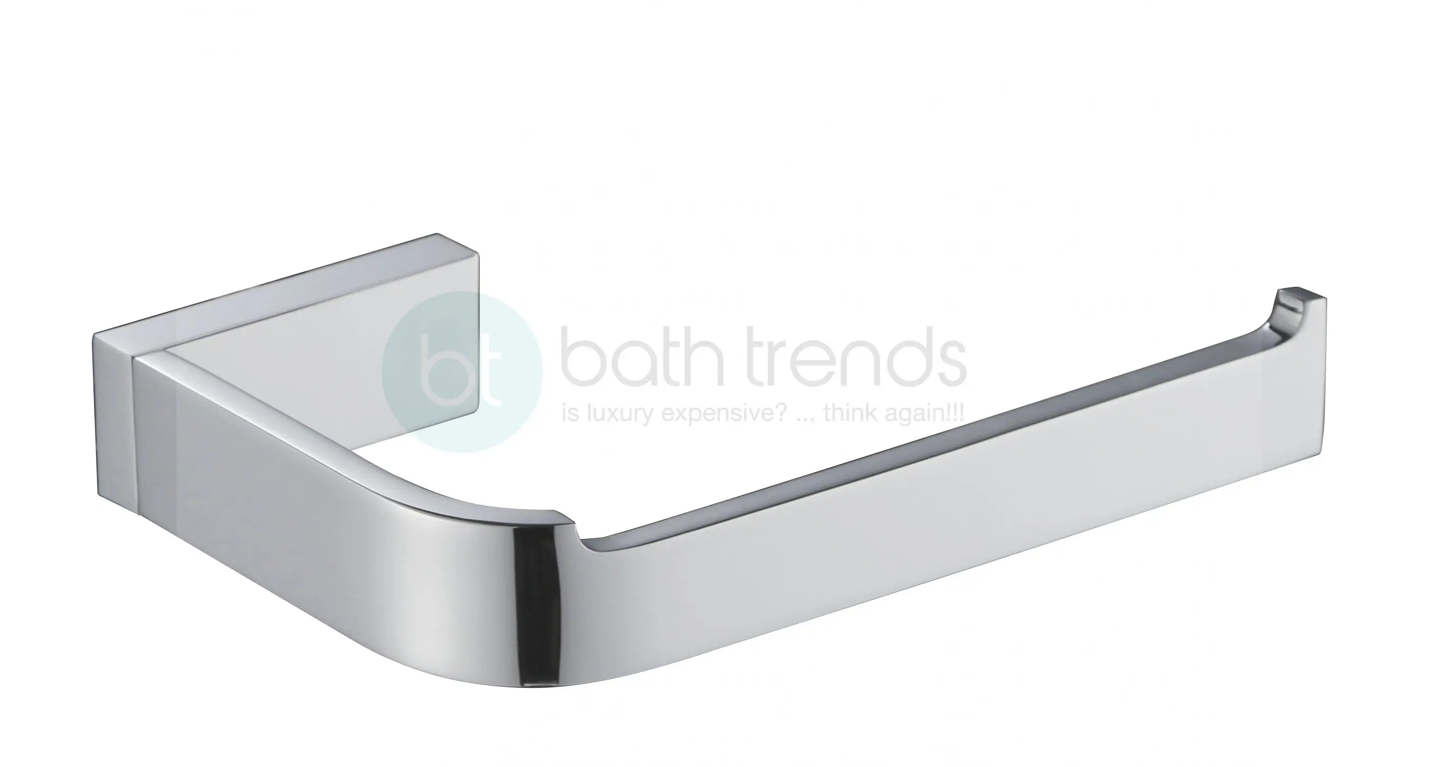 Aquamoon A30 Toilet Paper Holder 5.5" Wall Mounted Accessory Chrome Finish