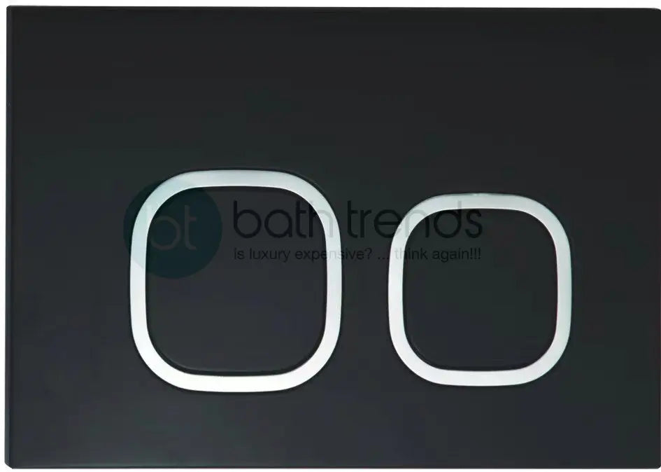 Aquamoon 708 Square Wall-Hung Dual Flush Elongated One Piece Toilet with Soft Closing Seat, Water Sense, High-Efficiency, Color White