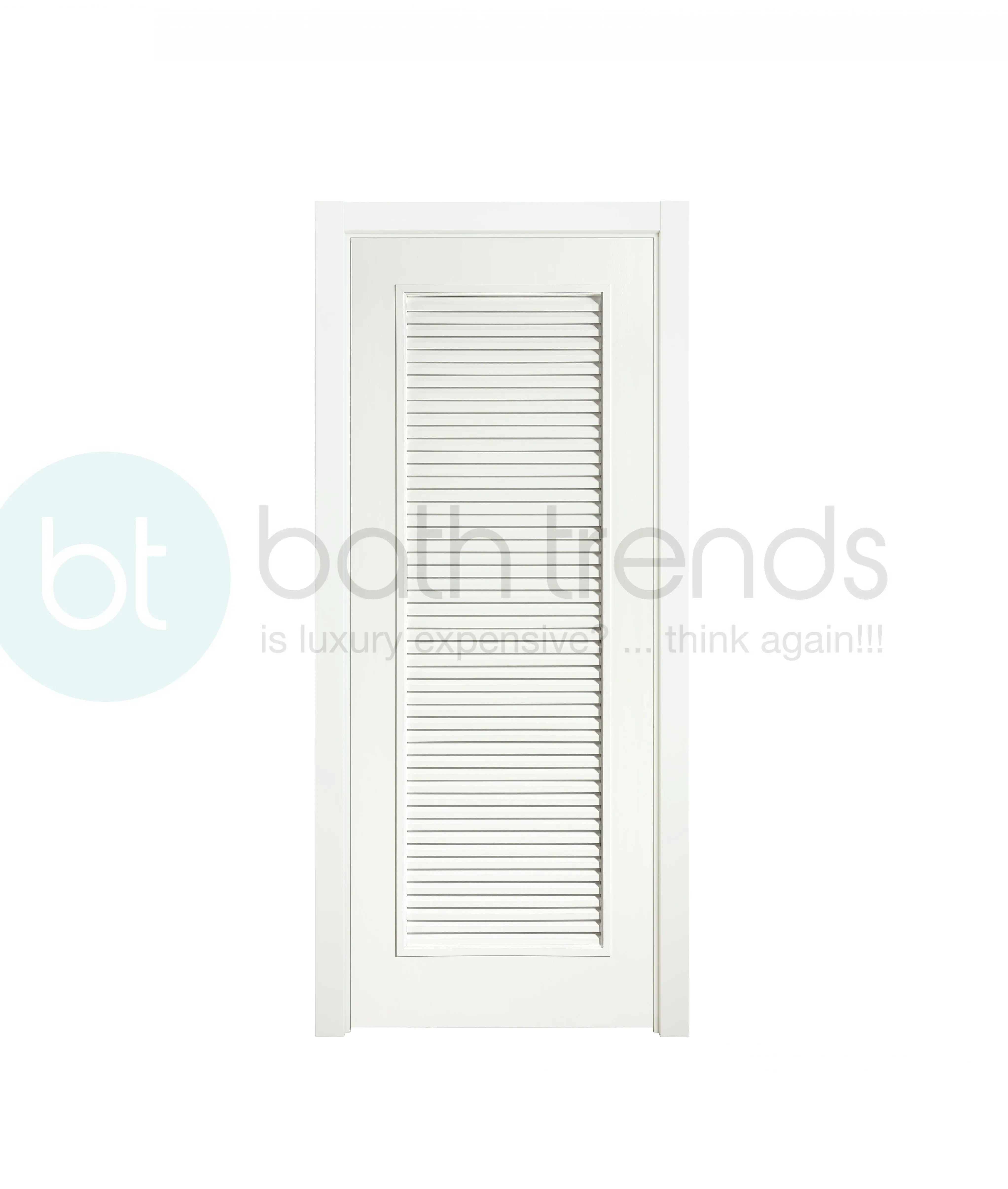 Contemporary MOONWHITE AC Interior Door 32 x 80