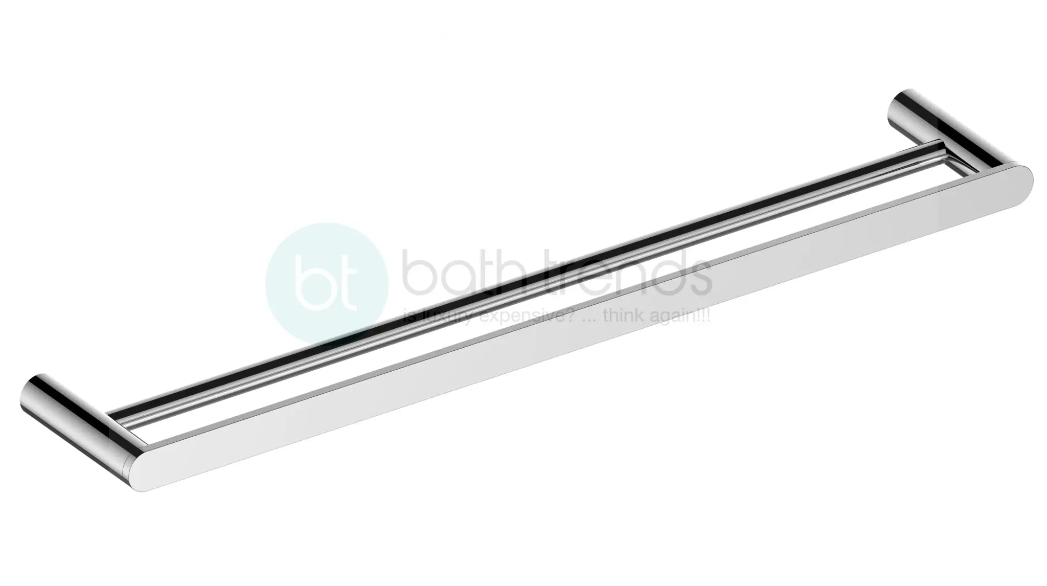 Aquamoon A40 Dual Towel Bar 24" Wall Mounted Accessory Chrome Finish