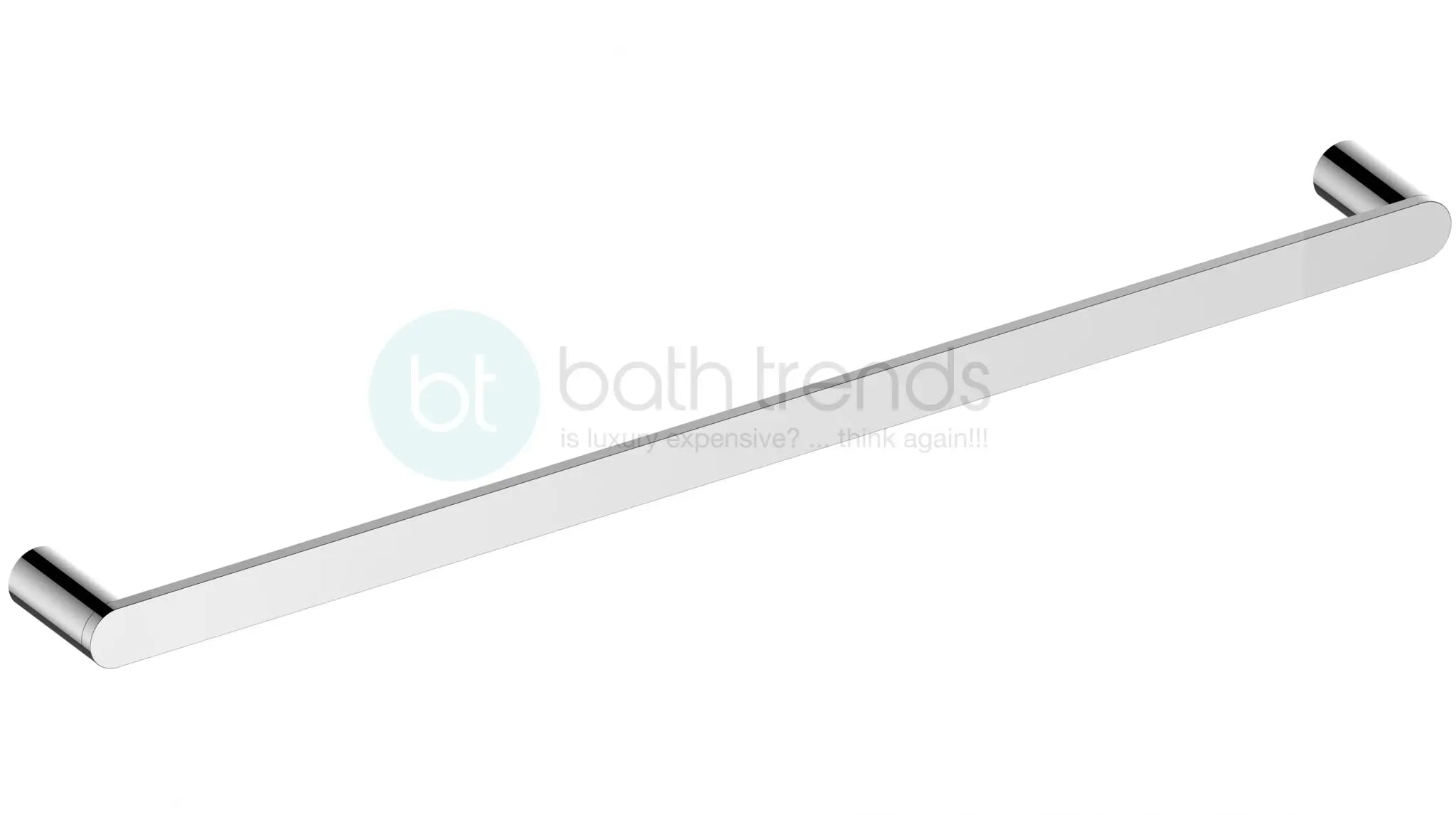 Aquamoon A40 Single Towel Bar 24" Wall Mounted Accessory Chrome Finish