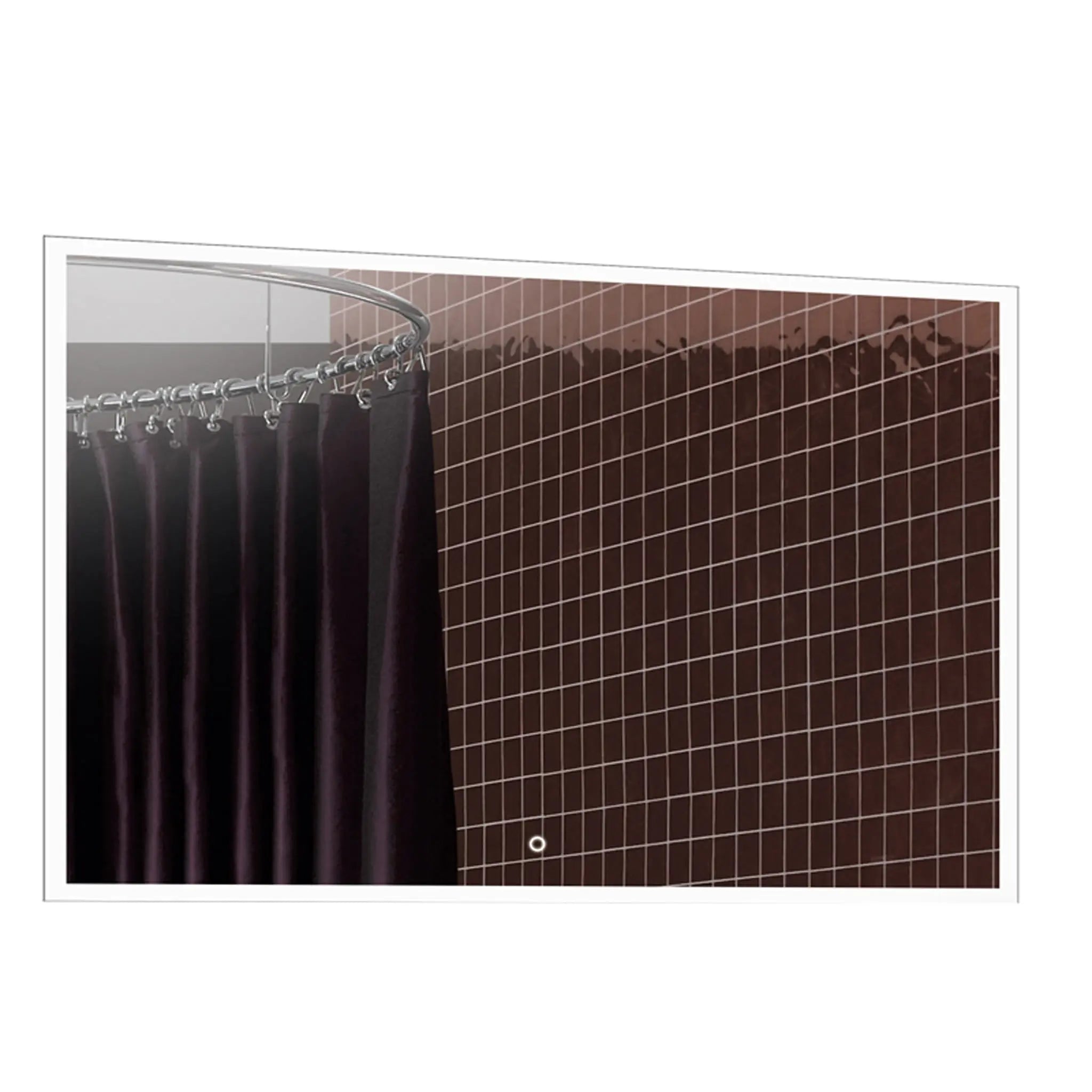 Aquamoon 2399 LED Bathroom Mirror 72" x 36" Wall Mounted With Bottom Front Touch On/Off 6000K High Lumen