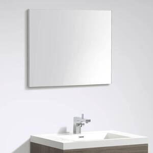 frameless mirror 