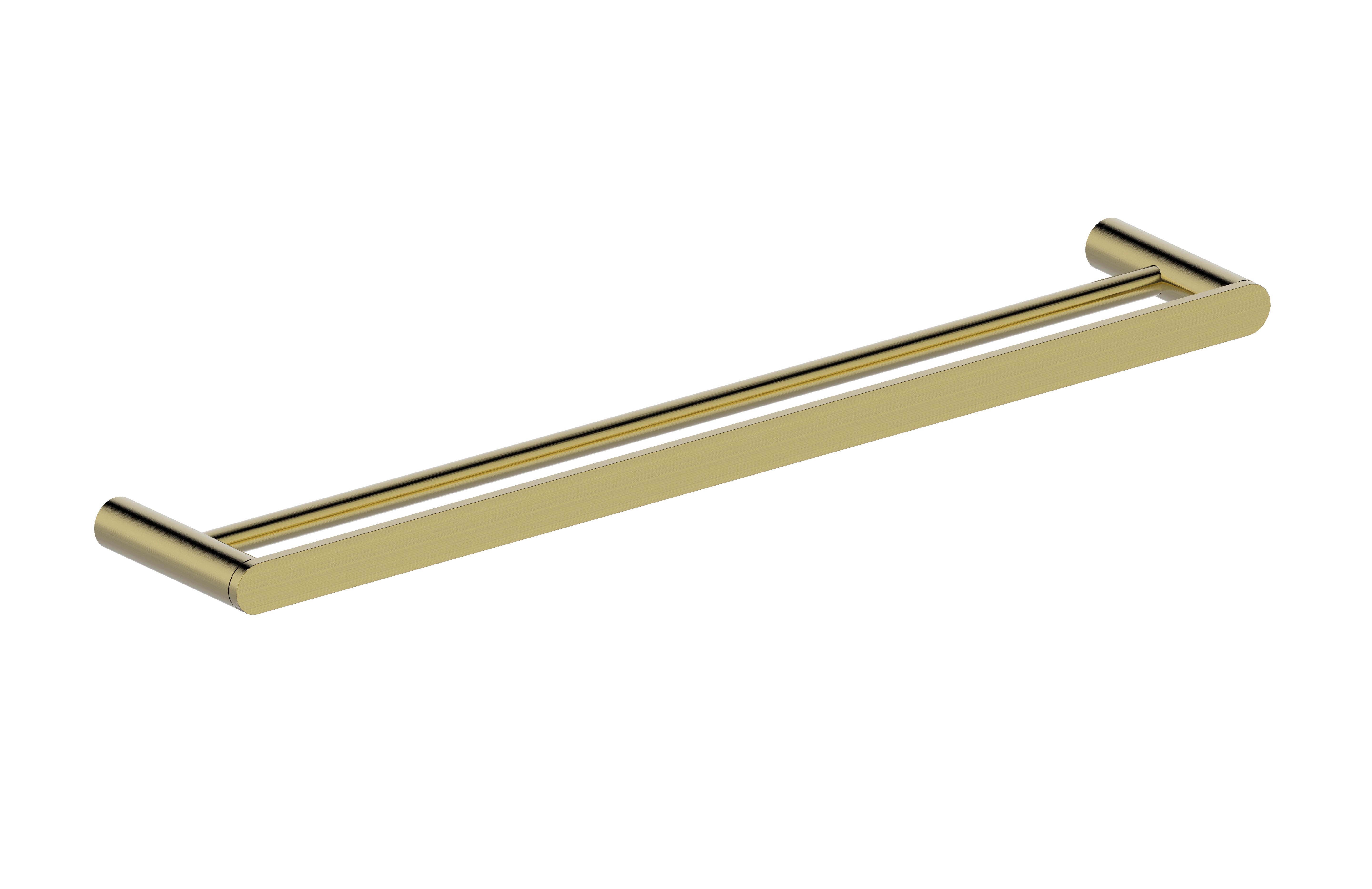 Aquamoon A40 Dual Towel Bar 24" Wall Mounted Accessory Brushed Gold Finish