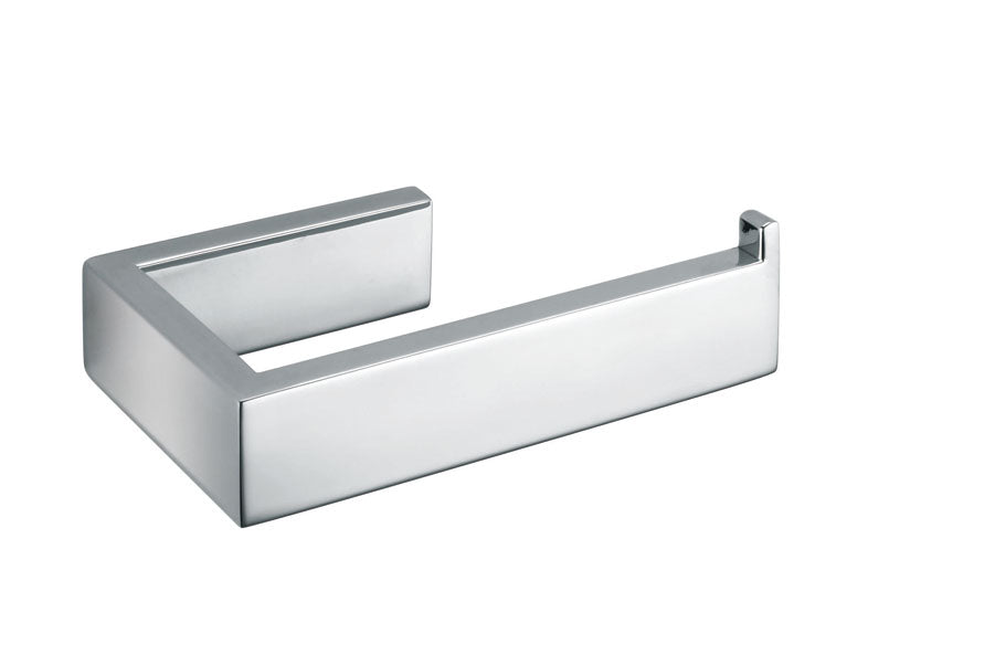 Aquamoon A34 Toilet Paper Holder 6" Wall Mounted Accessory Chrome Finish Bath Trends USA