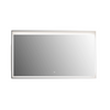 Aquamoon Icon 36 LED Mirror With Front Touch On/Off Botton, Decorative Trim Design With Back Ilumination 31W x 39H