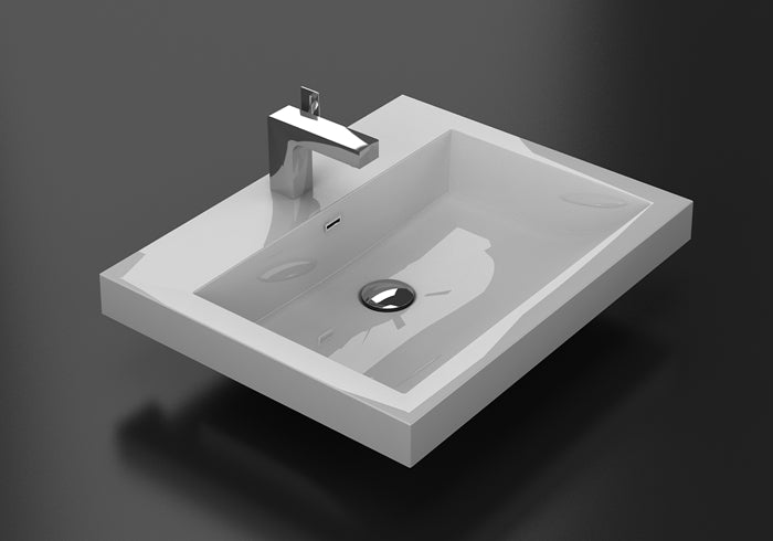 Aquamoon Ocean 24" Integrated/Countertop Sink