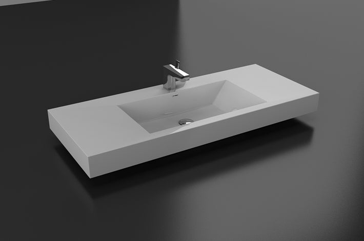 Aquamoon Ocean 48" Integrated/Countertop Sink