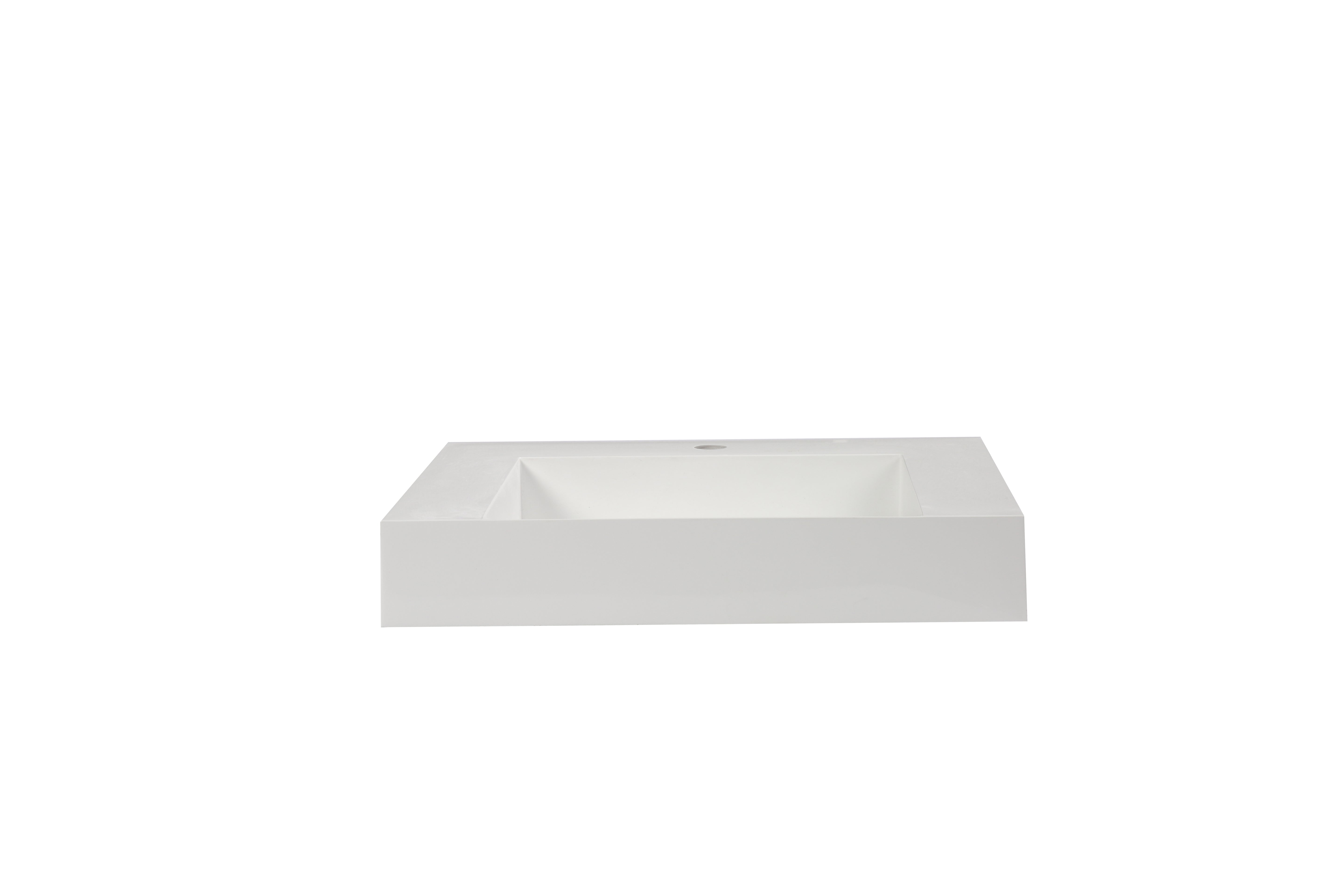 Aquamoon Venice 24" Integrated /Countertop White Infinity  Sink