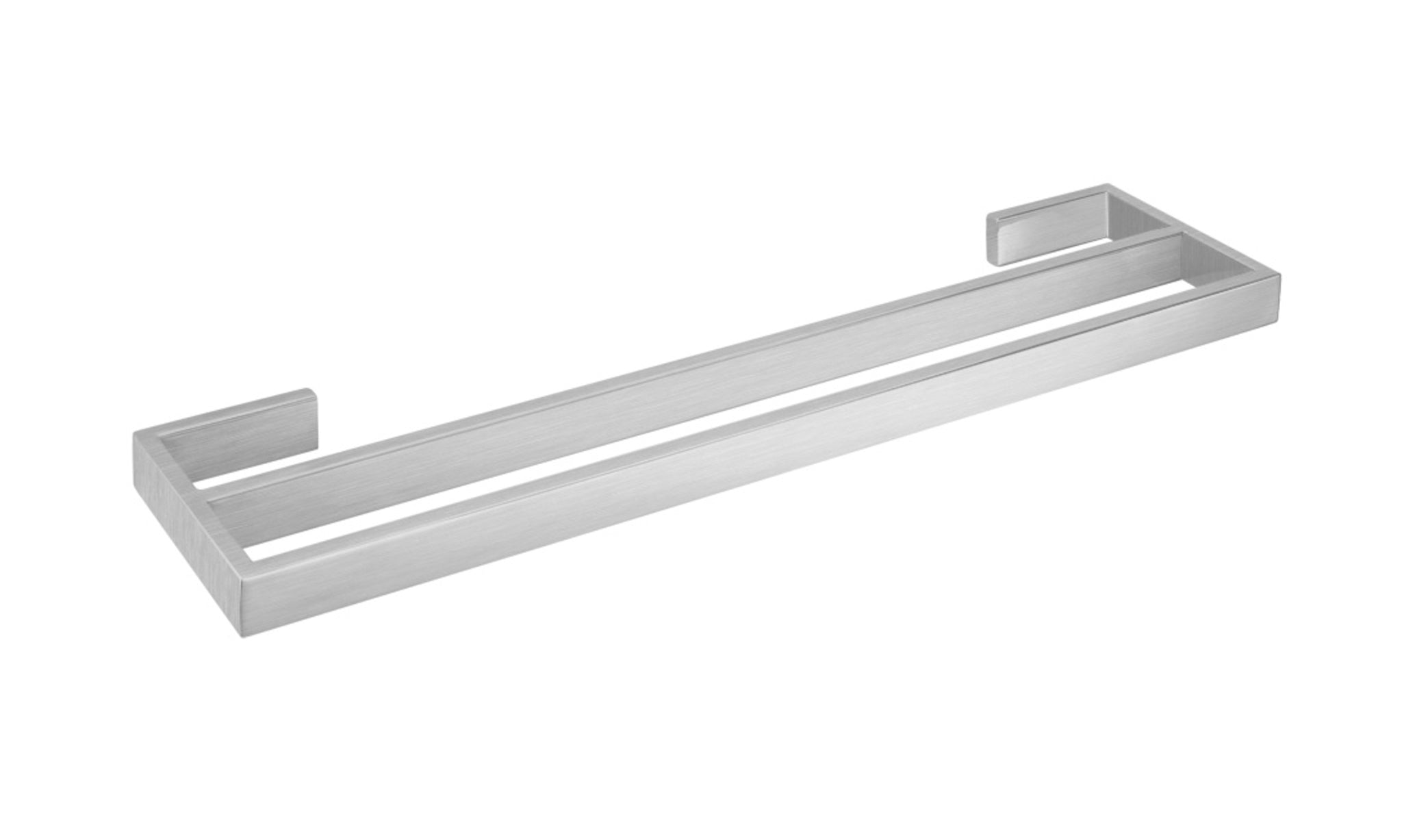 Aquamoon A34 Dual Towel Bar 24" Wall Mounted Accessory Brushed Nickel Finish