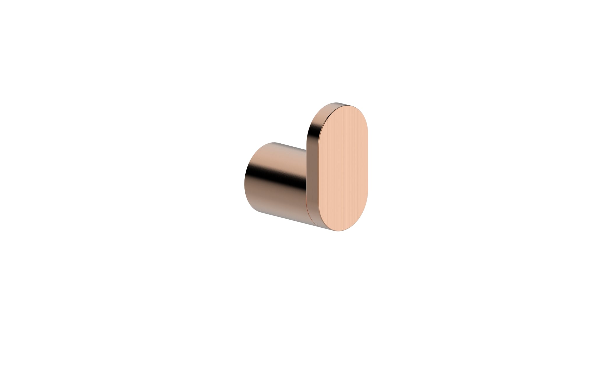 Aquamoon A40 Hook Wall Mounted Accessory Rose Gold Finish Bath Trends USA