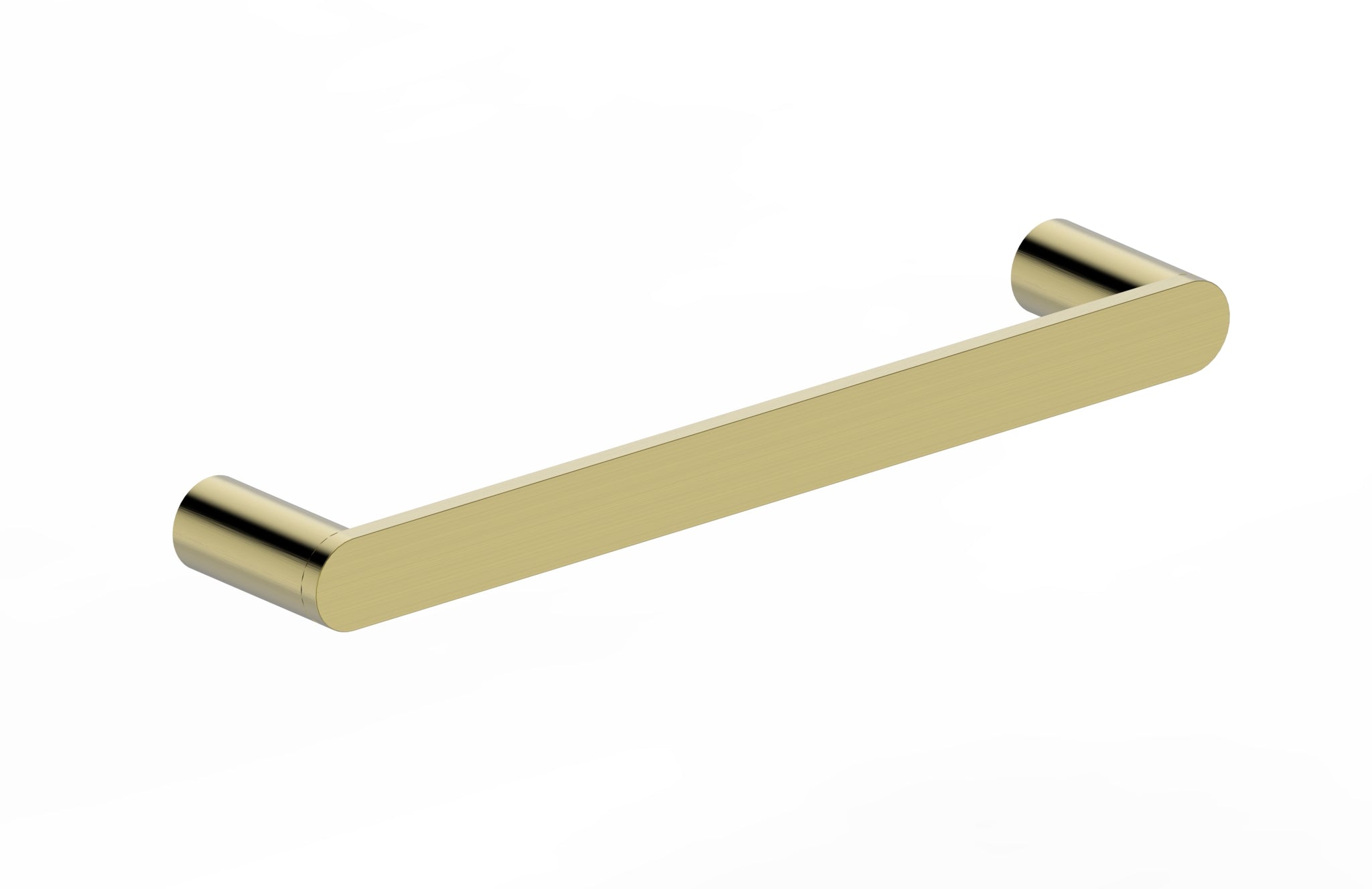 Aquamoon A40 Hand Towel Bar 11.75" Wall Mounted Accessory Brushed Gold Finish Bath Trends USA