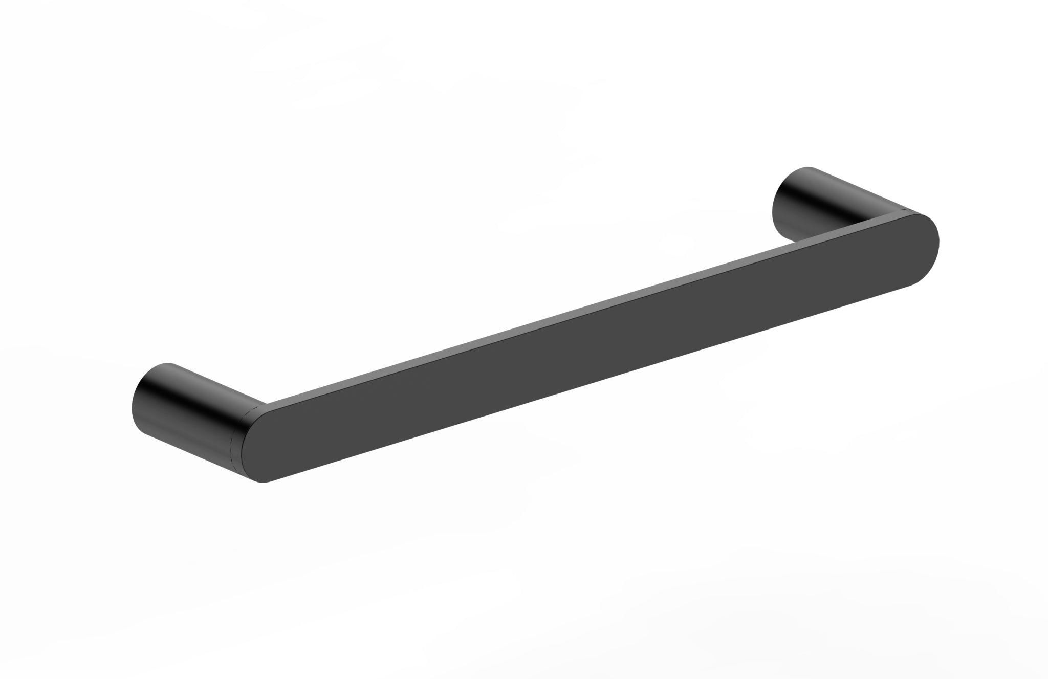 Aquamoon A40 Hand Towel Bar 11.75" Wall Mounted Accessory Matte Black Finish Bath Trends USA