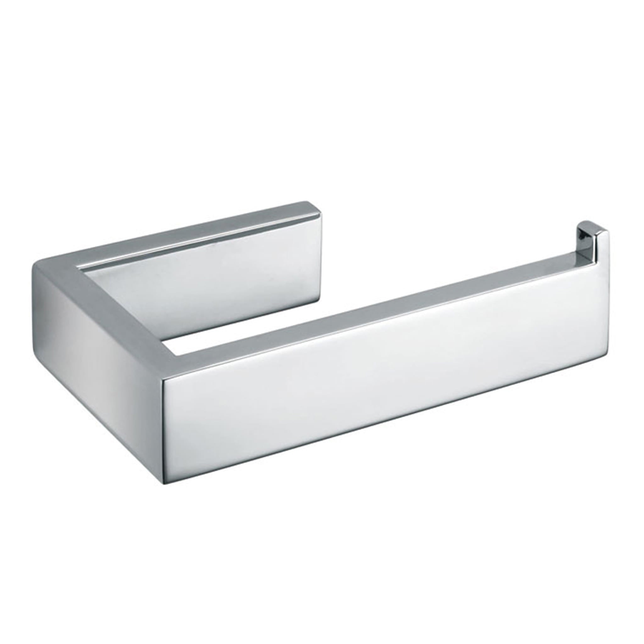 Aquamoon A34 Toilet Paper Holder 6" Wall Mounted Accessory Brushed Nickel Finish Bath Trends USA