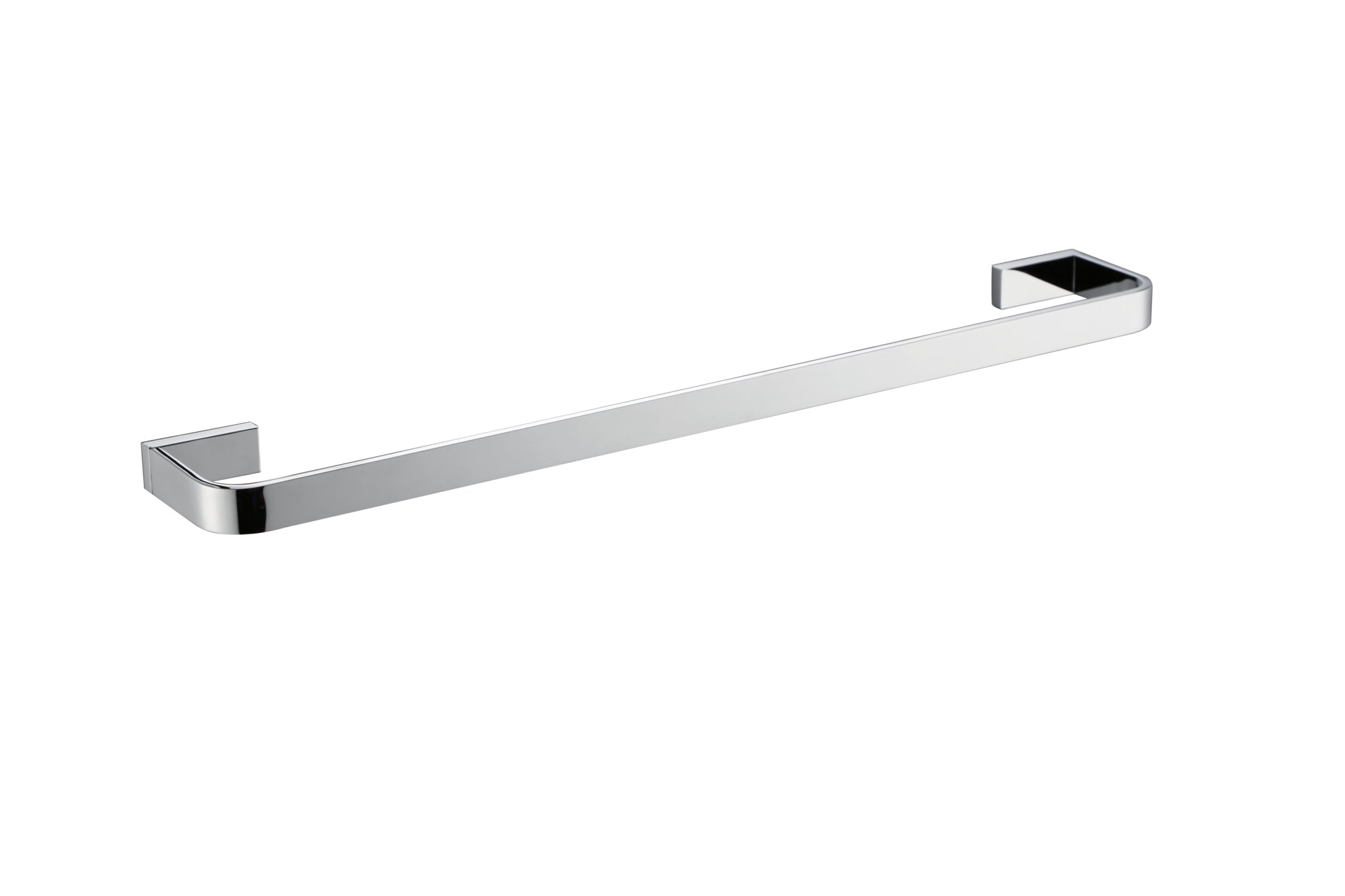 Aquamoon A30 Single Towel Bar 24" Wall Mounted Accessory Brushed Nickel Finish