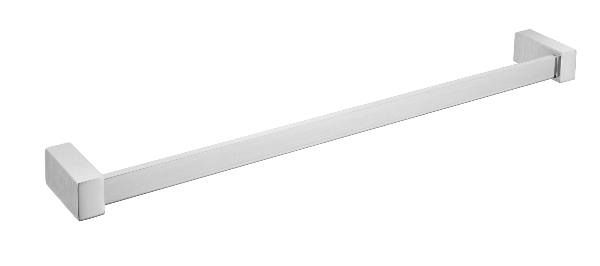 Aquamoon A31 Single Towel Bar 24" Wall Mounted Accessory Brushed Nickel Finish Bath Trends USA