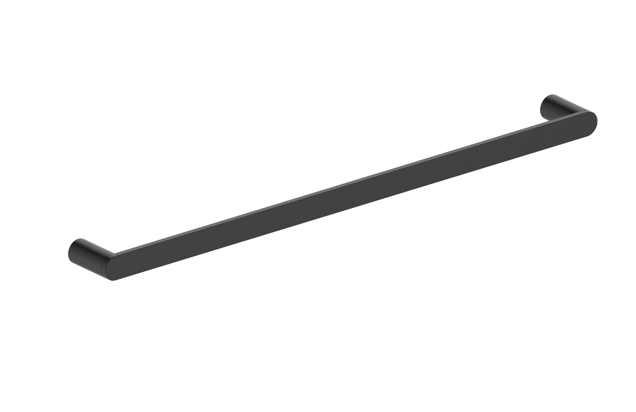 Aquamoon A40 Single Towel Bar 24" Wall Mounted Accessory Matte Black Finish Bath Trends USA