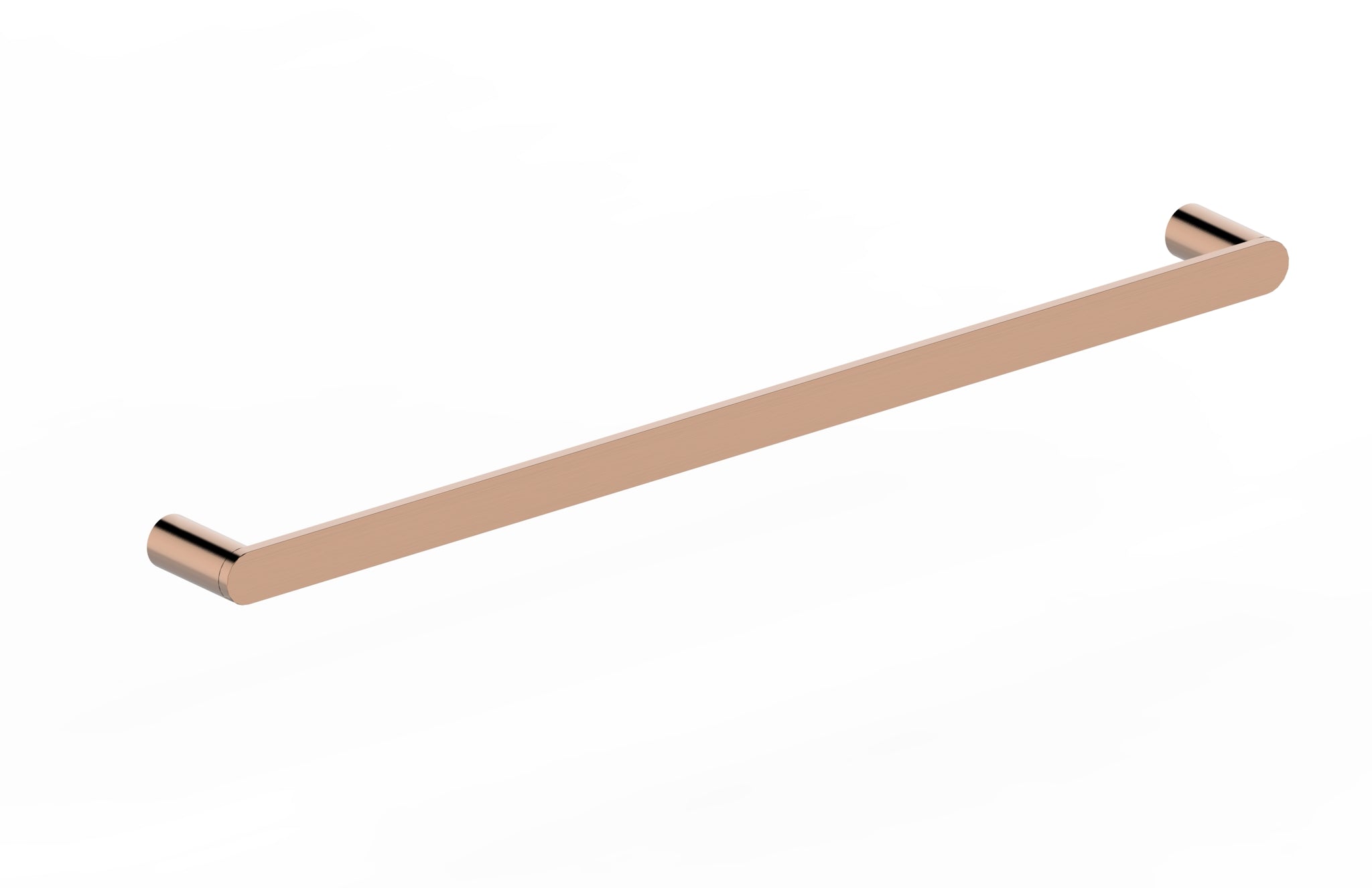 Aquamoon A40 Single Towel Bar 24" Wall Mounted Accessory Rose Gold Finish