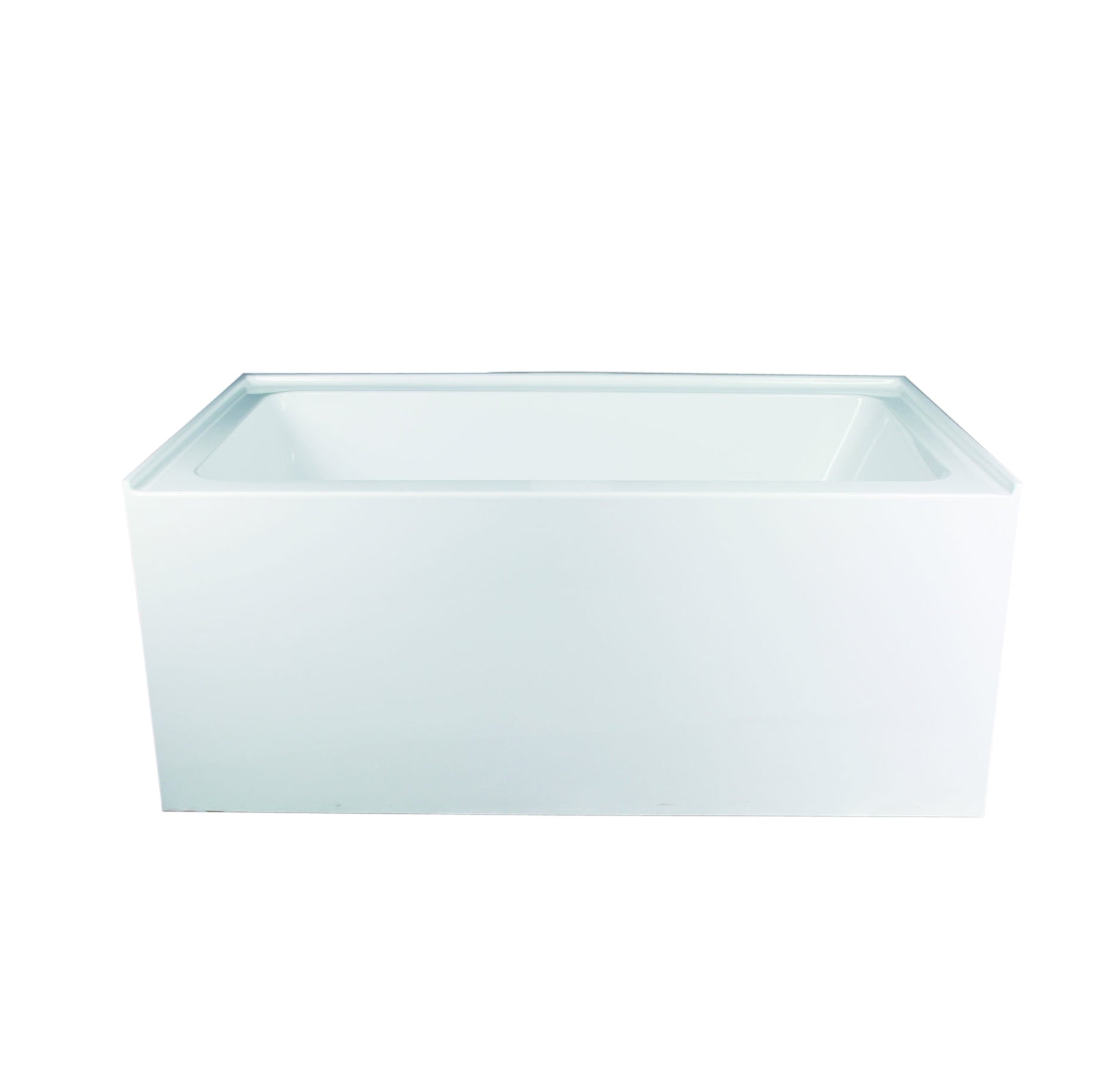 Turin 60 Skirted Acrylic Bathtub, Left Drain And Overflow