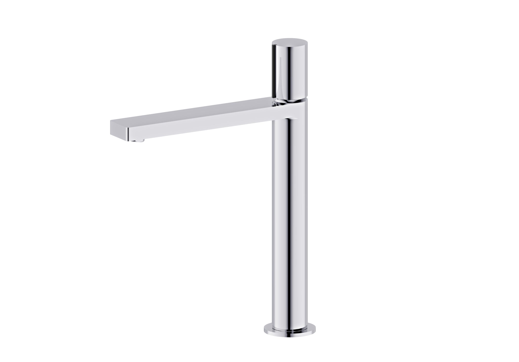 Aquamoon Barcelona Collection Single Lever Bathroom Vessel Faucet Chrome Finish Bath Trends USA