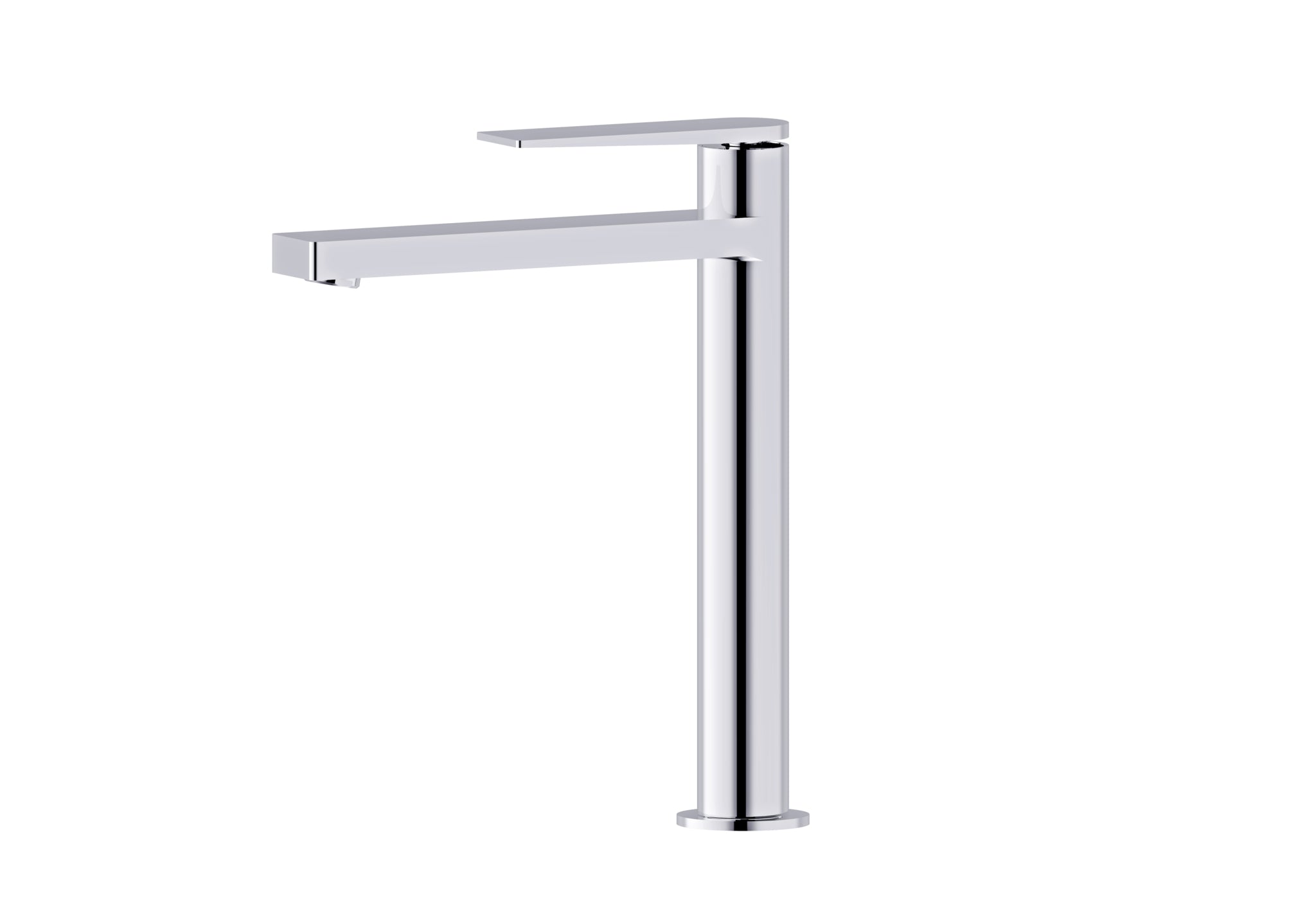 Aquamoon Havana Collection Single Lever Bathroom Vessel Faucet Chrome Finish