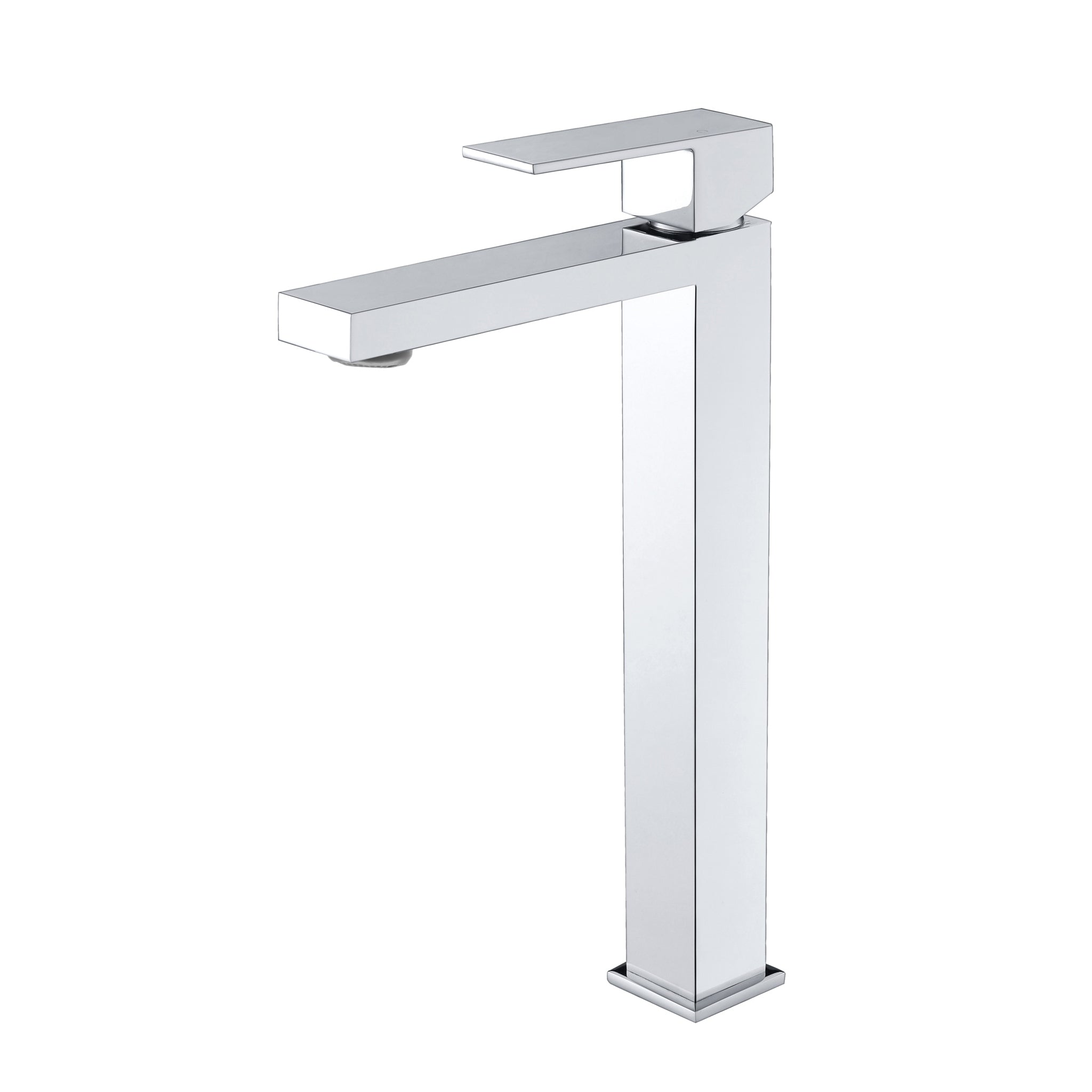 Aquamoon Milan Collection Single Lever Bathroom Vessel Faucet Chrome Finish