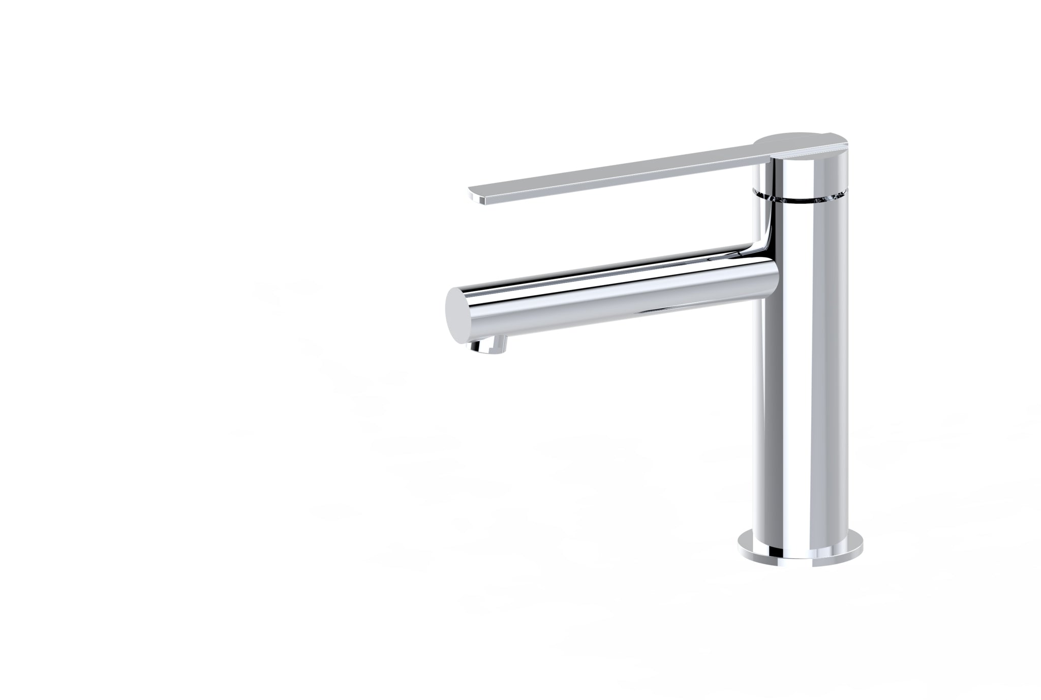 Aquamoon Bali Collection Single Lever Bathroom Vanity Faucet Chrome Finish Bath Trends USA