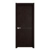 Contemporary VERONA Interior Door ( Slab + Frame + Moulding + Hinches) Solid Core Stripes Modern Door,  wenge Pack 28 x 94.5 x 1 9/16)