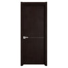 Contemporary VERONA Interior Door ( Slab + Frame + Moulding + Hinches) Solid Core Stripes Modern Door, wenge Pack 36 x 94.5 x 1 9/16)