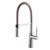 Aquamoon Atlas Single-Handle Kitchen Sink Faucet, Brushed Nickel Finish