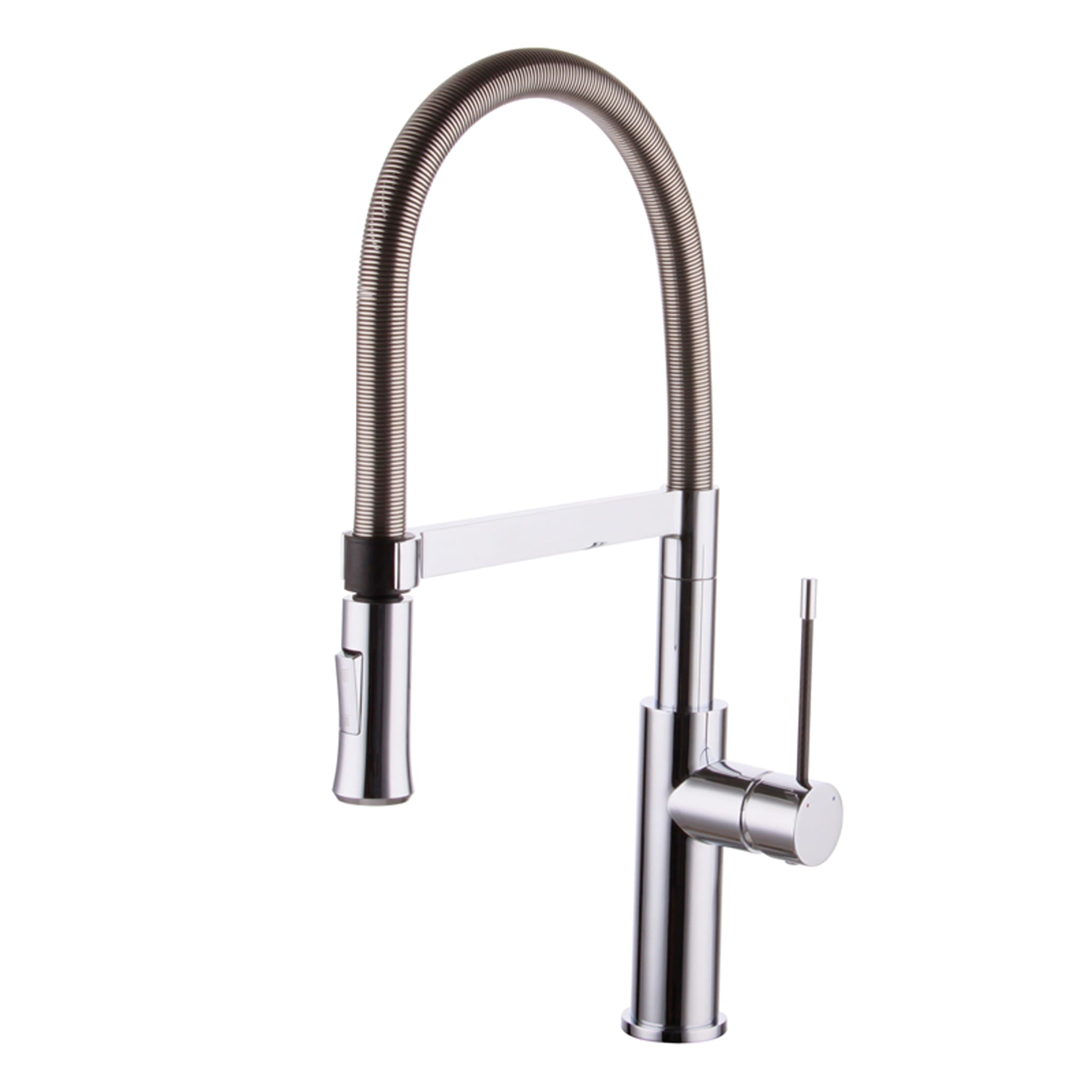 Aquamoon Atlas Single-Handle Kitchen Sink Faucet, Chrome Finish bathtrends_usa