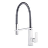 Aquamoon Milan Single-Handle Kitchen Sink Faucet, Chrome Finish