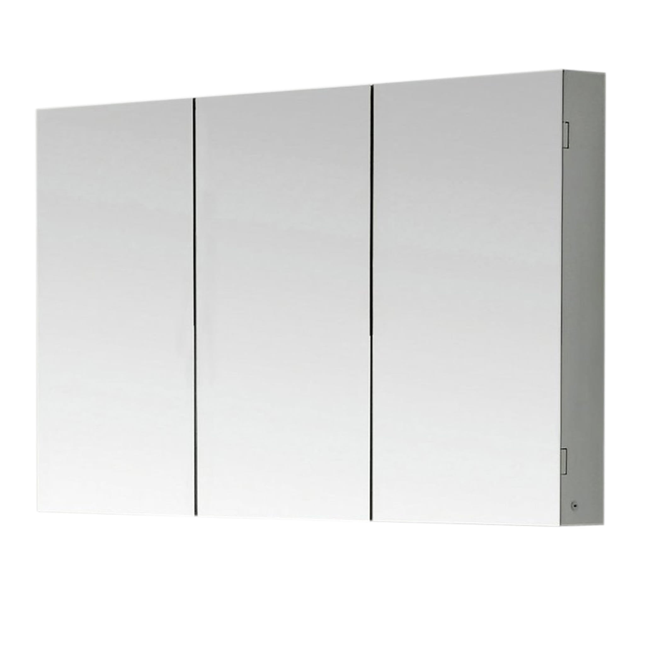 Aquamoon MM60 Frameless Plain 60" x26" Bathroom Medicine Cabinet Mirror Recess or Wall Mounted Installation
