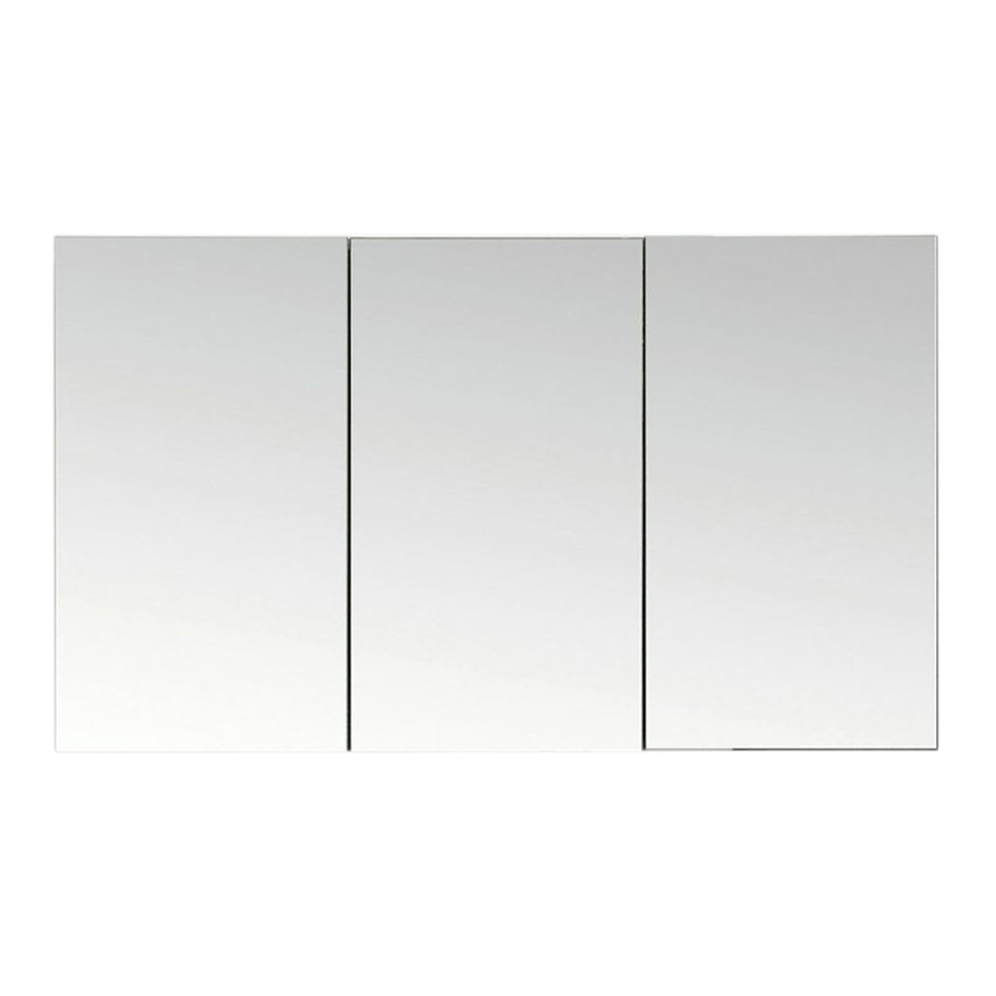 Aquamoon MM60 Frameless Plain 60" x26" Bathroom Medicine Cabinet Mirror Recess or Wall Mounted Installation bathtrends_usa