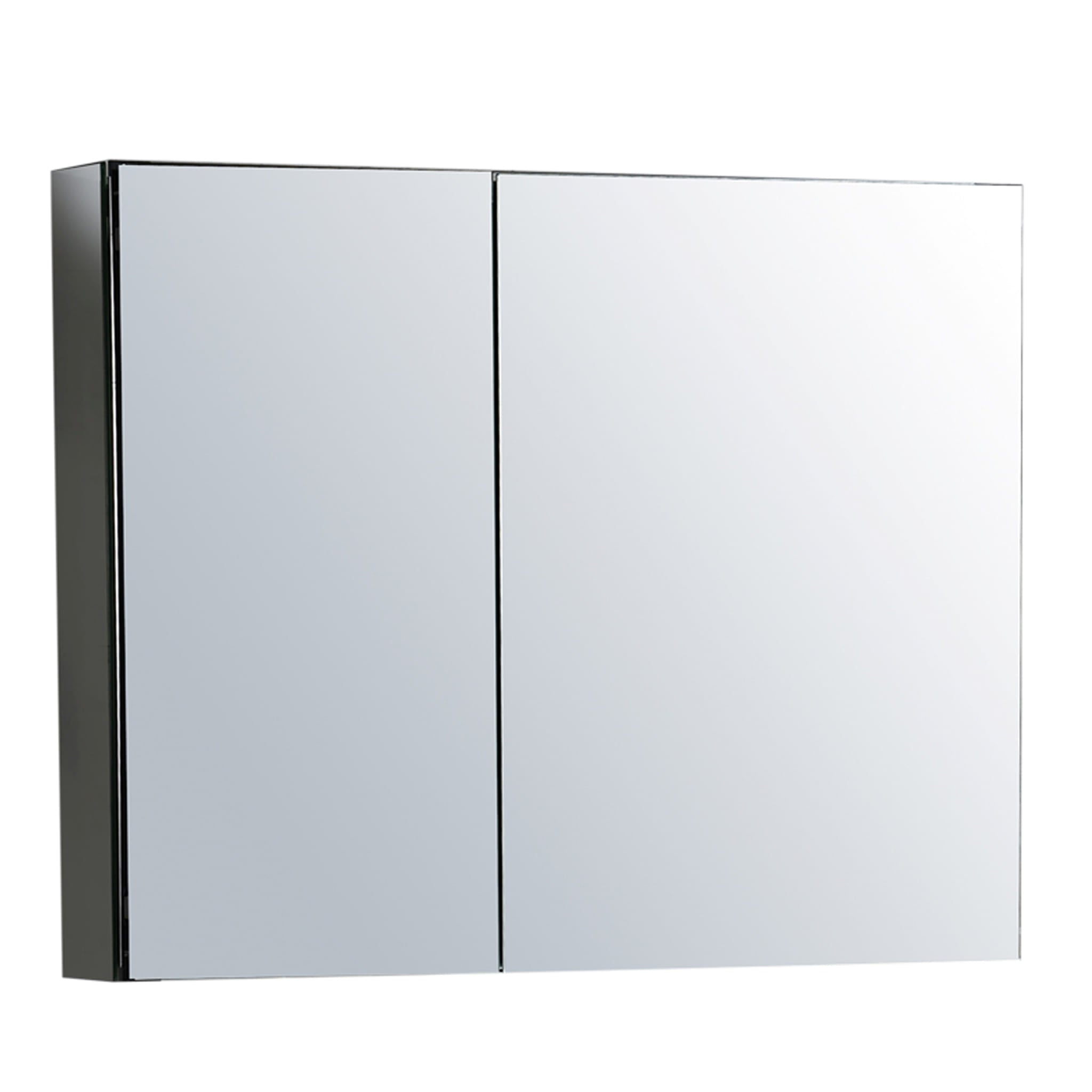 Aquamoon MM30 Frameless Plain 30" x26" Bathroom Medicine Cabinet Mirror Recess or Wall Mounted Installation bathtrends_usa