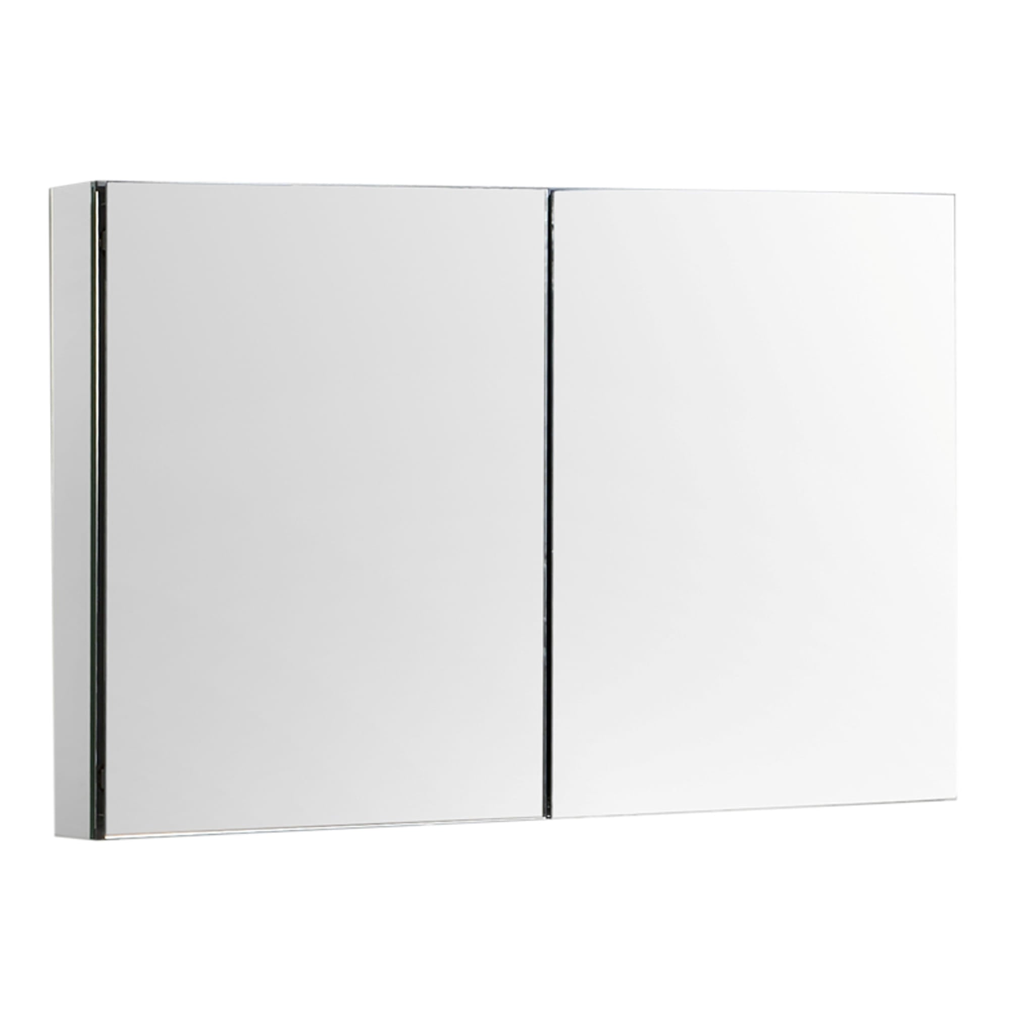 Aquamoon MM40 Frameless Plain 40" x26" Bathroom Medicine Cabinet Mirror Recess or Wall Mounted Installation