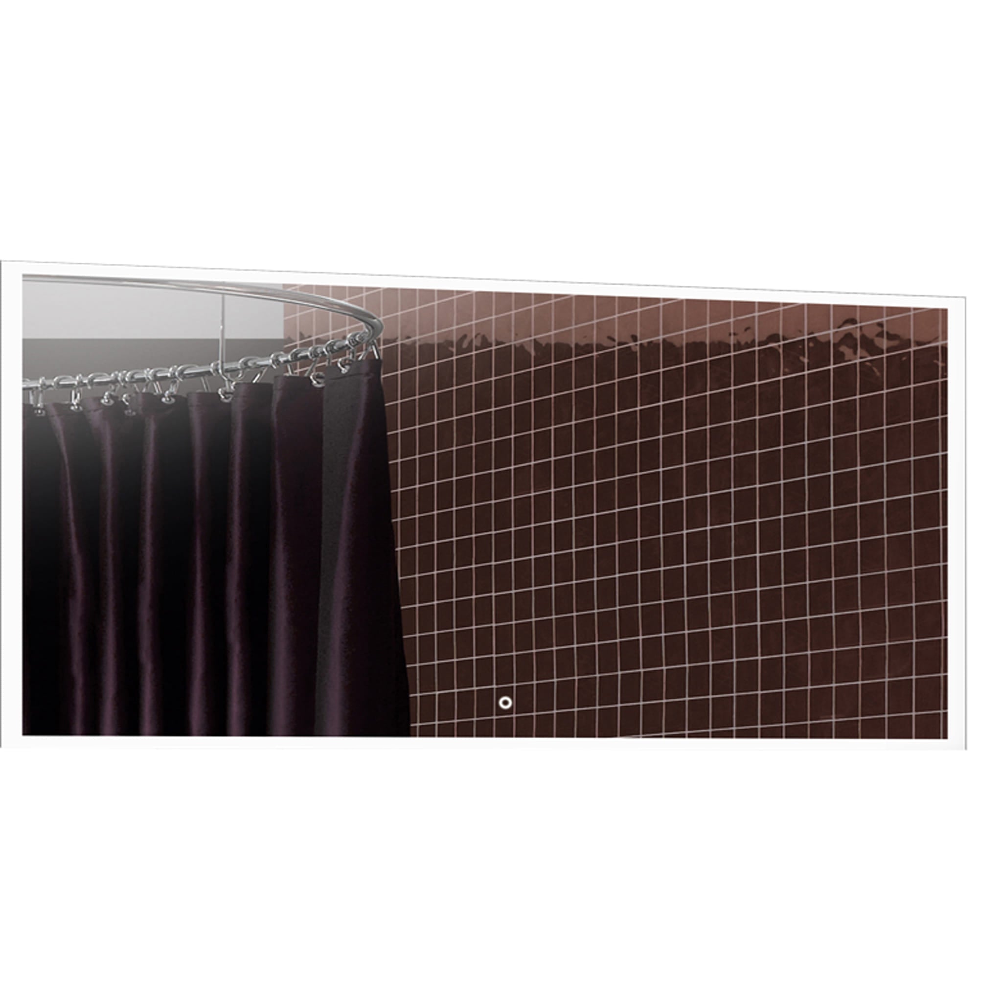 Aquamoon 2399 LED Bathroom Mirror 60" x 31" Wall Mounted With Bottom Front Touch On/Off 6000K High Lumen bathtrends_usa