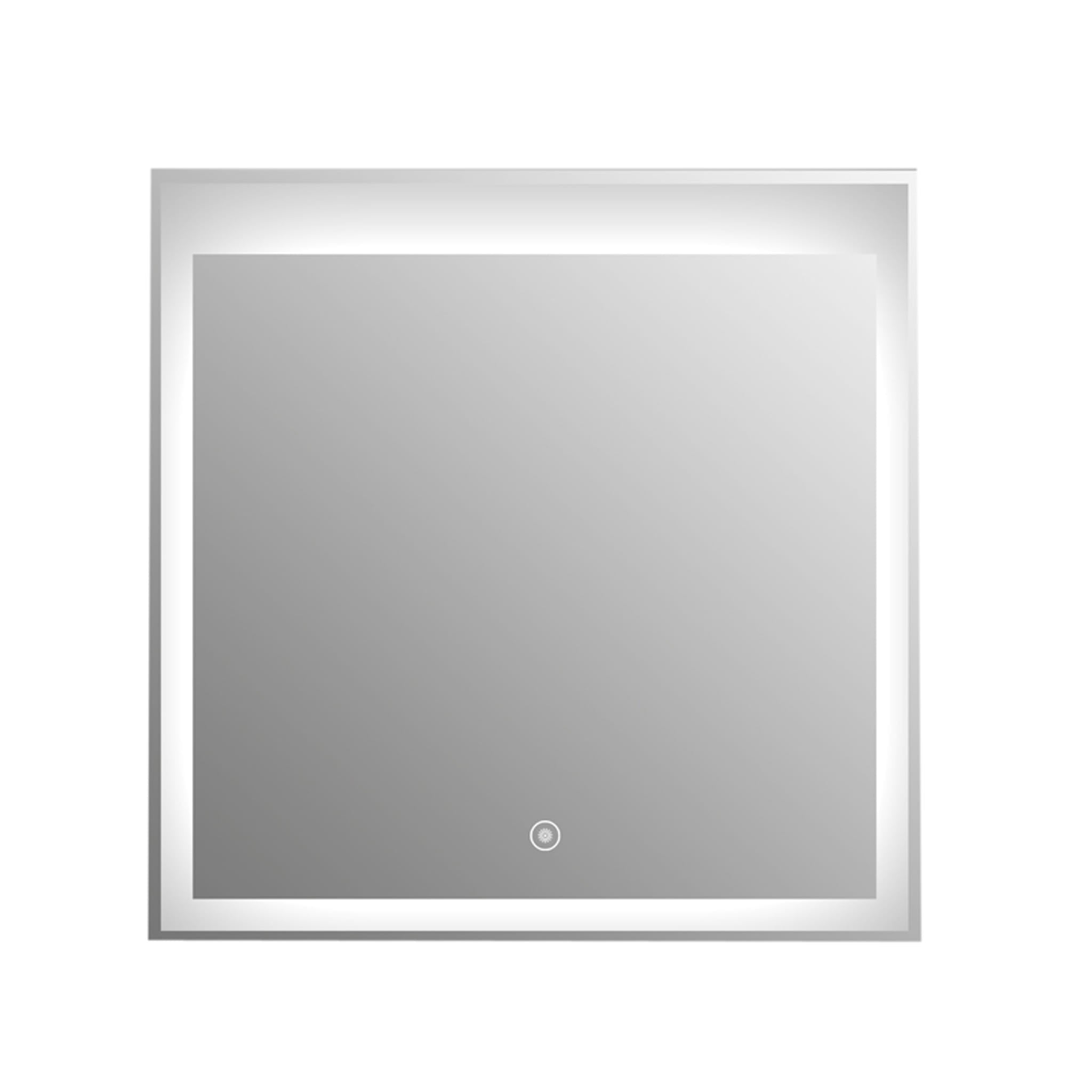 Aquamoon Twinkle LED Bathroom Mirror 24" x 31" Wall Mounted Side Switch 6000K High Lumen bathtrends_usa