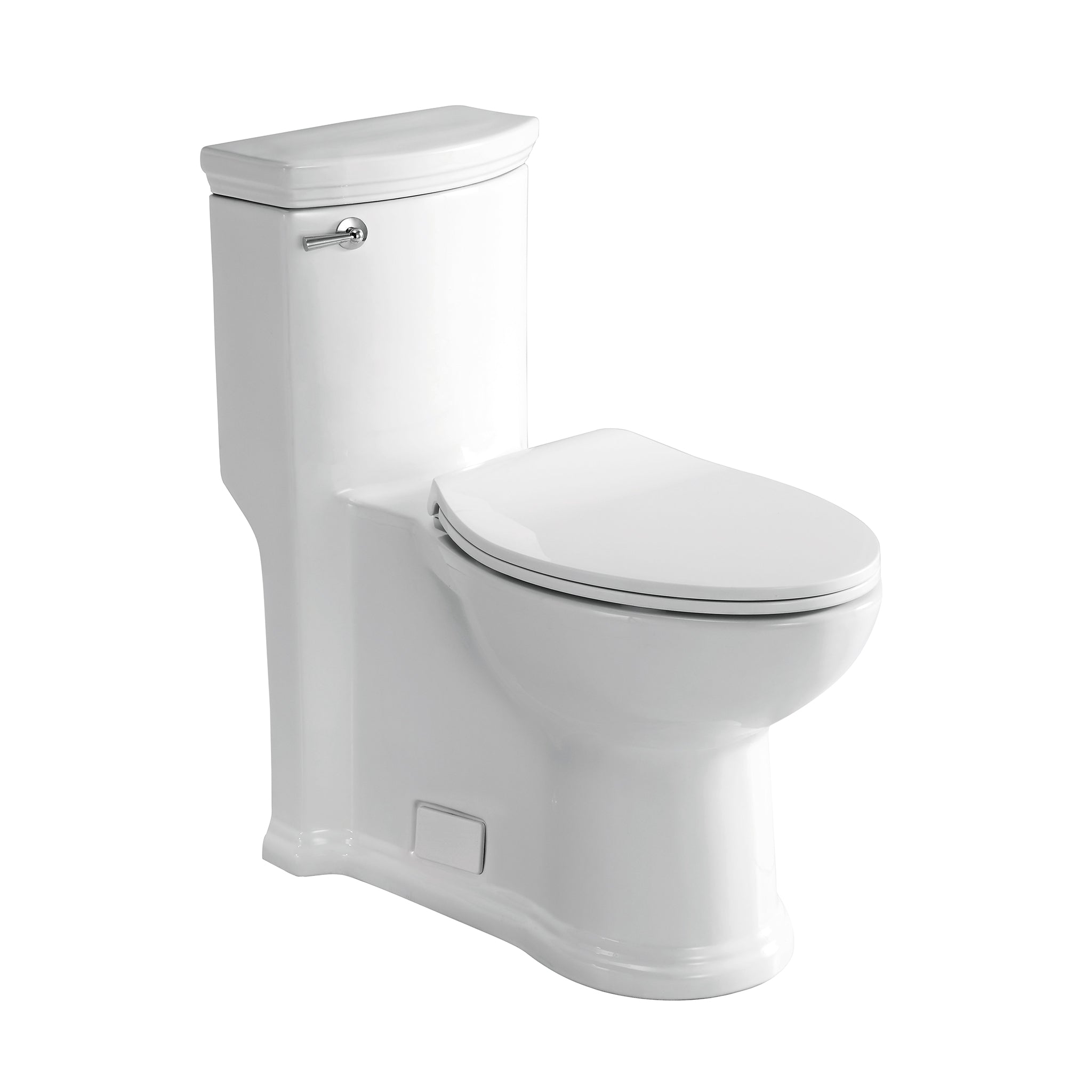 Eago TB 364 Elongated One Piece Single Flush Toilet With Soft Closing Seat Bath Trends USA