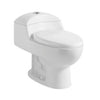 Aquamoon TB 510 Elongated One Piece Dual Flush Toilet With Soft Closing Seat